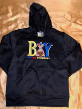 Load image into Gallery viewer, Front/ Back Embroidered Logo BOY Hoodie