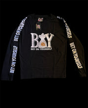 Load image into Gallery viewer, Bet On Yourself Long sleeve T-Shirts