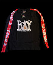 Load image into Gallery viewer, Bet On Yourself Long sleeve T-Shirts